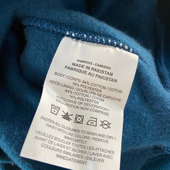 Nike Lab Men's Solo Swoosh Full-Zip Heavy Hoodie Valerian Blue L DR0403-460 NEW - Picture 9 of 13